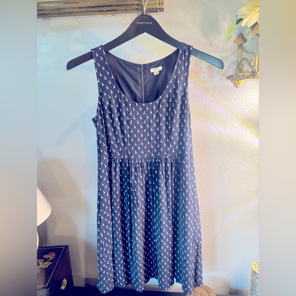 Fossil Navy, Giraffe Patterned Midi Dress-with pockets - Picture 1 of 7